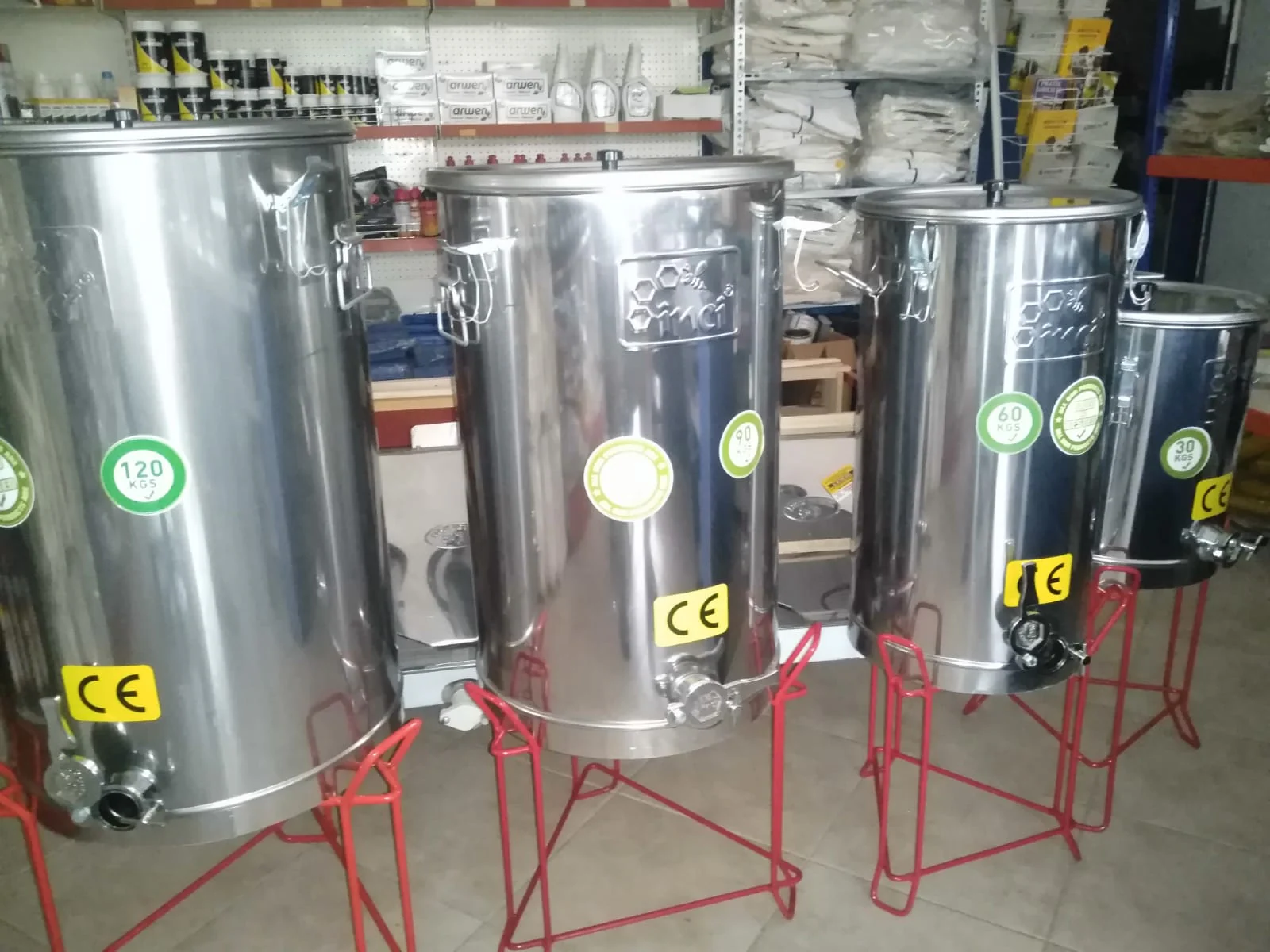 Bal Dinlendirme Kazanları