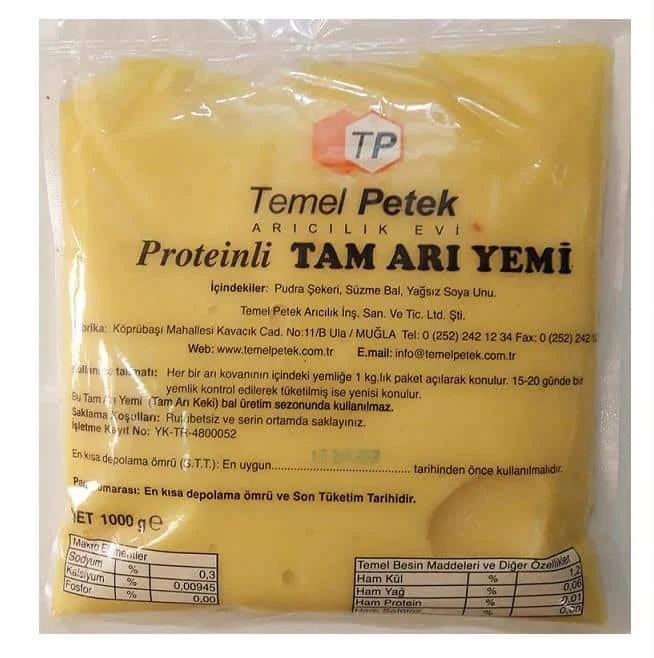 Temel Petek Proteinli Arı Keki