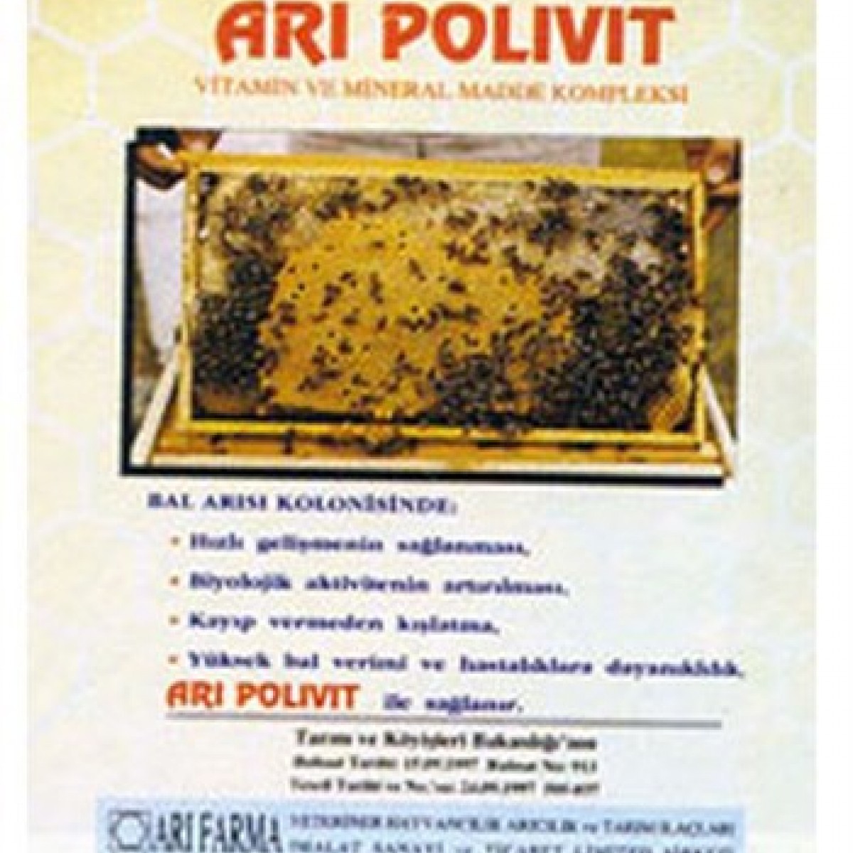 Polivit Arı Vitamini