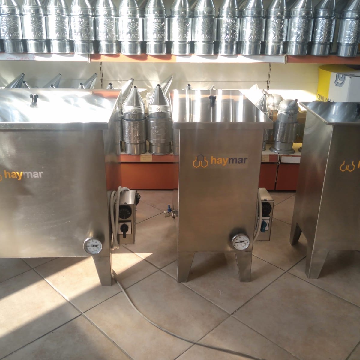 Teneke Halde Bal Eritme Kazanı(1 tenekelik)